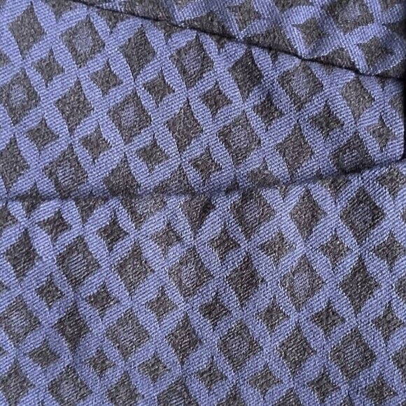 2/$18‎ SALE! Mario Serrani Pants Italy Women's Straight Leg Dress Blue Diamond - Picture 4 of 8